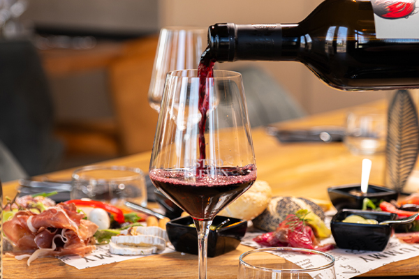 Wijn van de drankenkaart bij Bistro 't leven
